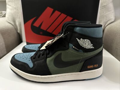 Jordan 1 Hi Element Gore-Tex Olive DB2889-003 Men's Size 10.5 Casual Shoes New