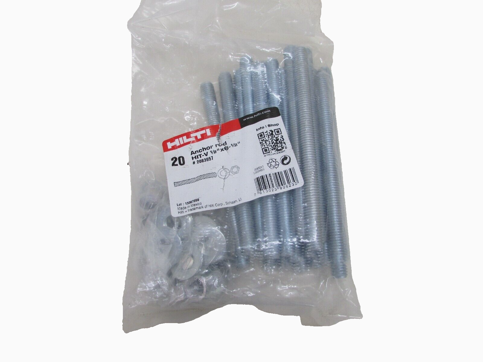 HILTI HKV-R2 1/2“x 50 HILTI HKV-R2 1/2“x 50 HKV R2 Drop-in anchor (imperial