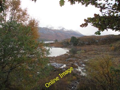 Photo 12x8 The shore at Loch Maree Letterewe  c2012