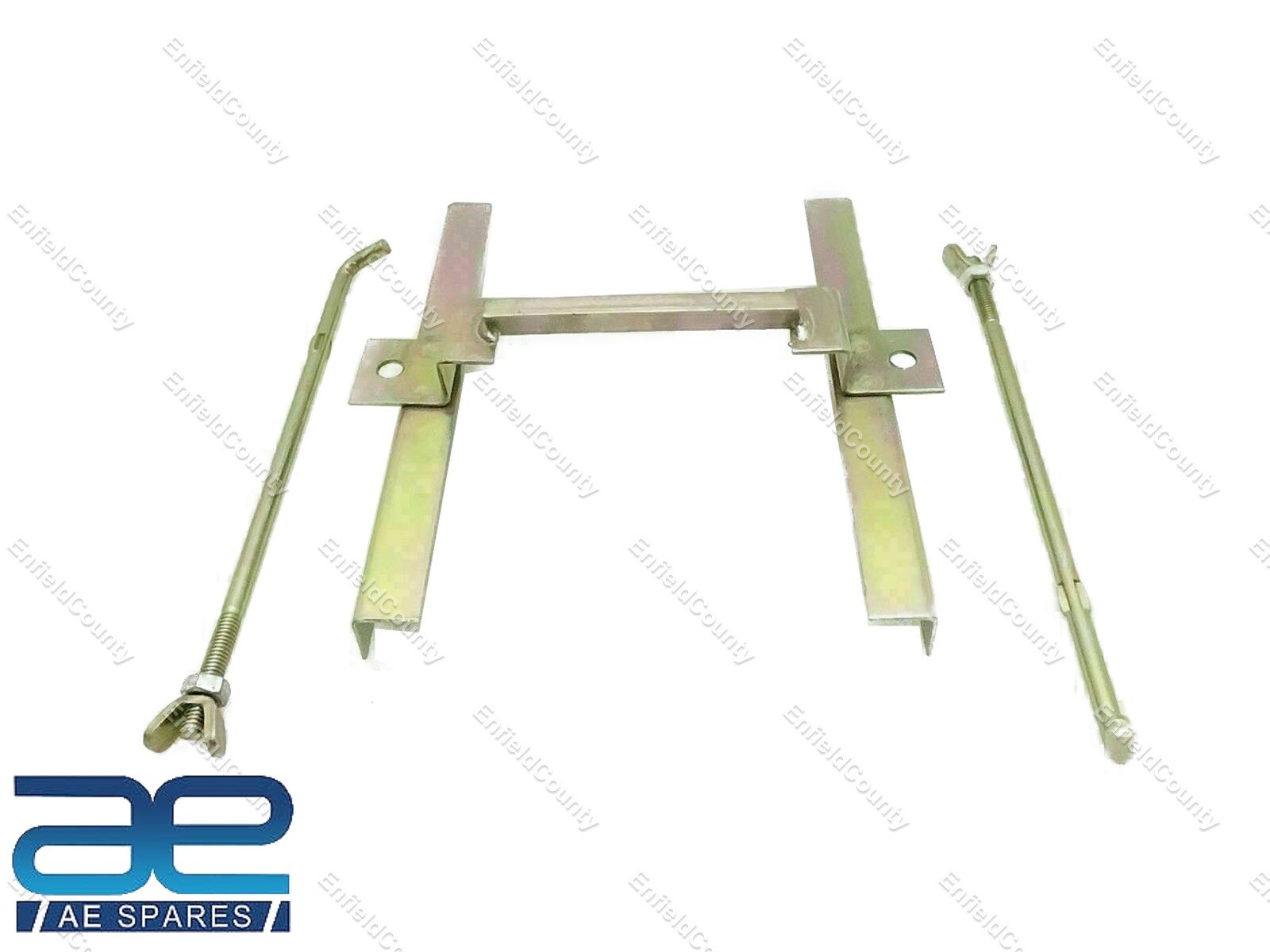 For Willys Ford Mb Gpw Jeeps Bare Metal Battery Top Tray Hold Down Unit 