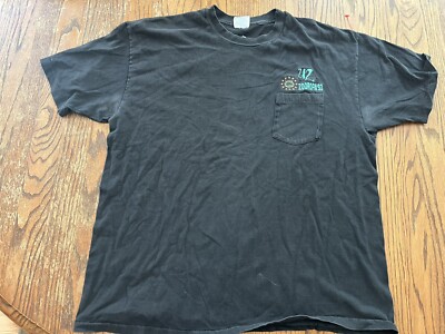 Vintage Rare U2 Zooropa 1993 Tour Shirt Crew Size XL Single Stitch Nocturne