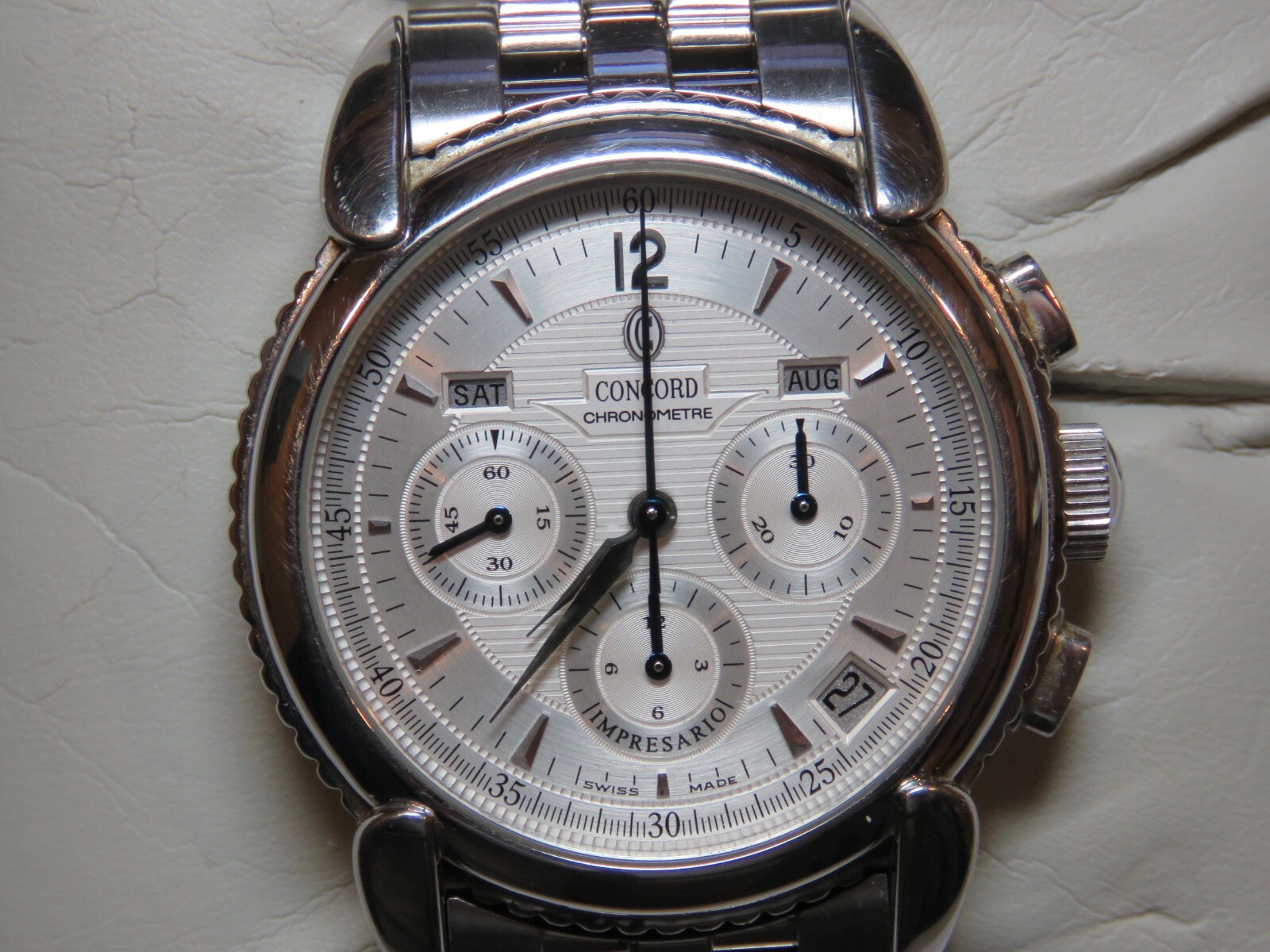 Concord Chronograph Chronometre eBay Impresario CONCORD 