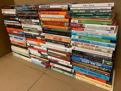 Lot of 20 Pets Animal Dogs Cats Fish Birds Training Horse Books RANDOM*MIX 