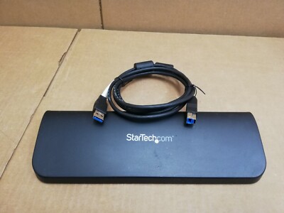 StarTech USB3SDOCKHDV USB 3.0 HDMI/DVI/VGA Docking Station w/USB3.0 A to B Cable