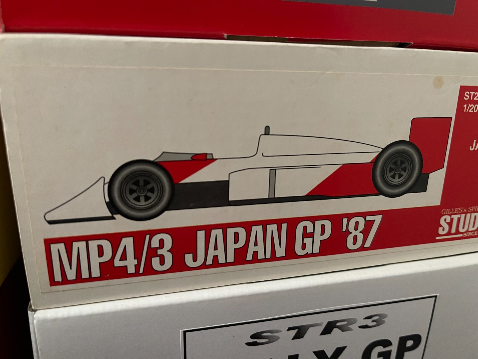 スタジオ27　ST27-FK2028　1/20 MP4/3 日本GP '87 スタジオ27 ST27-FK2028 1/20 MP4/3 日本GP ´87