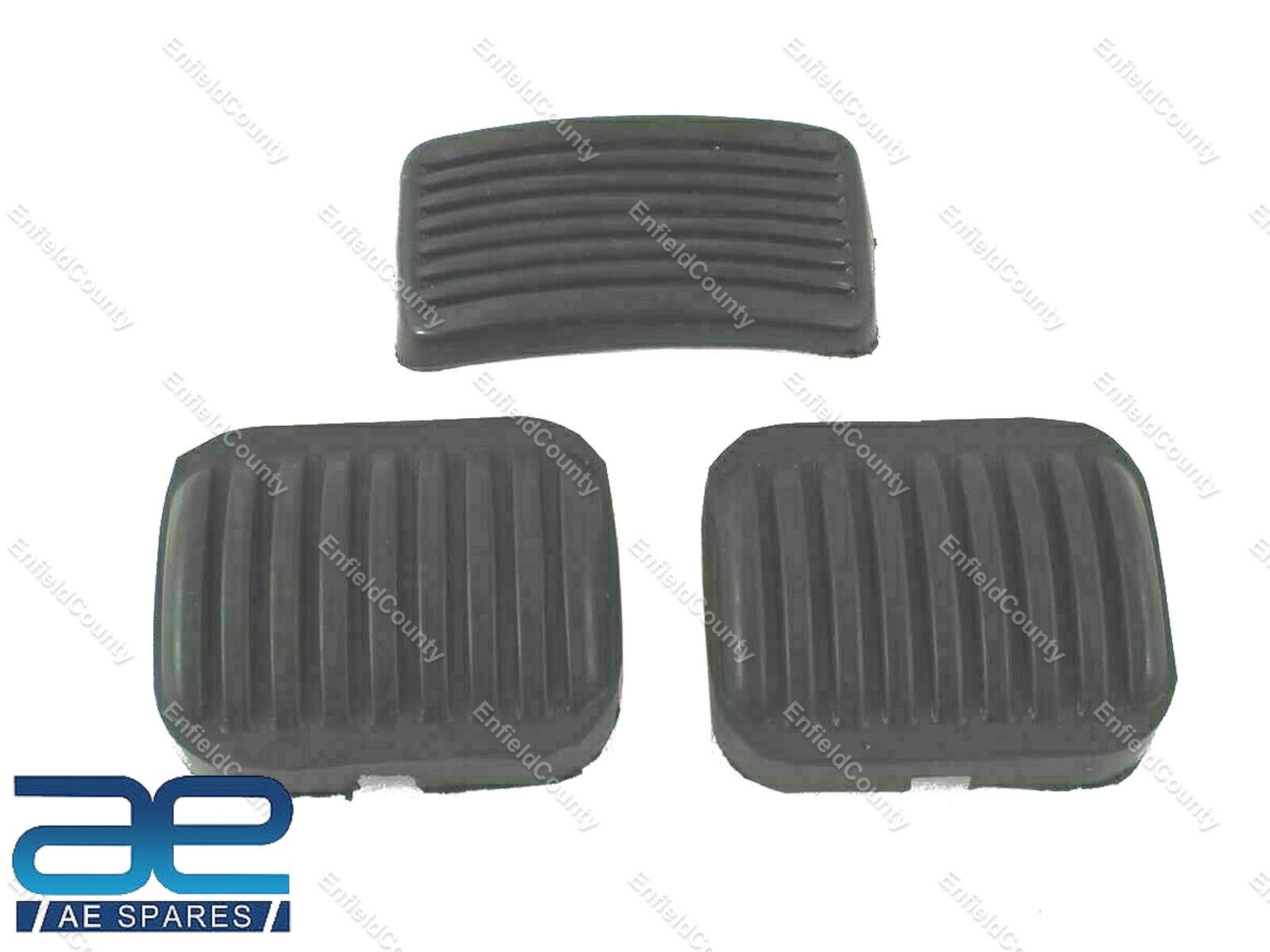 Fits For Willys Jeeps Brake Clutch & Throttle Pedal Rubber Set of 3 Unit 