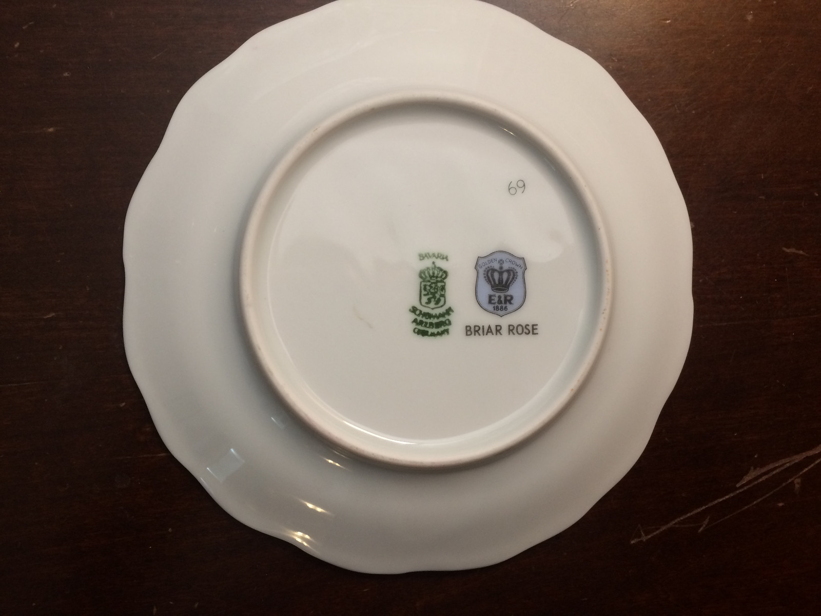 Bavaria Schumann Arzberg Germany Briar Rose 6