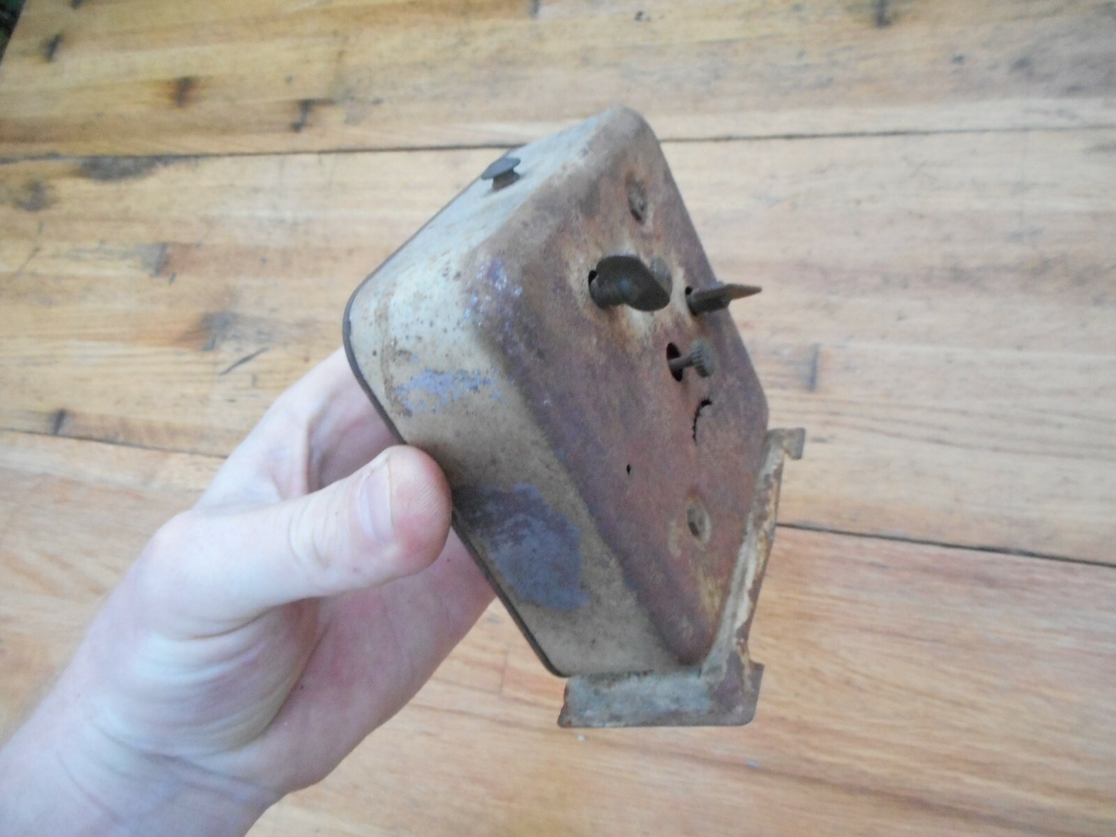 Vintage National Call USA Ingraham Clock Co. Alarm Clock For Repair