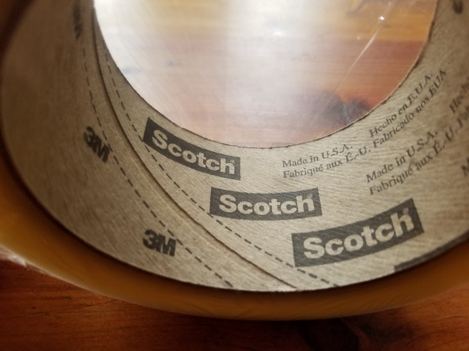 3M 371 SCOTCH CLEAR PACKAGING TAPE 2"X110YD 48mmX100M CARTON SEALING BOX SHIP