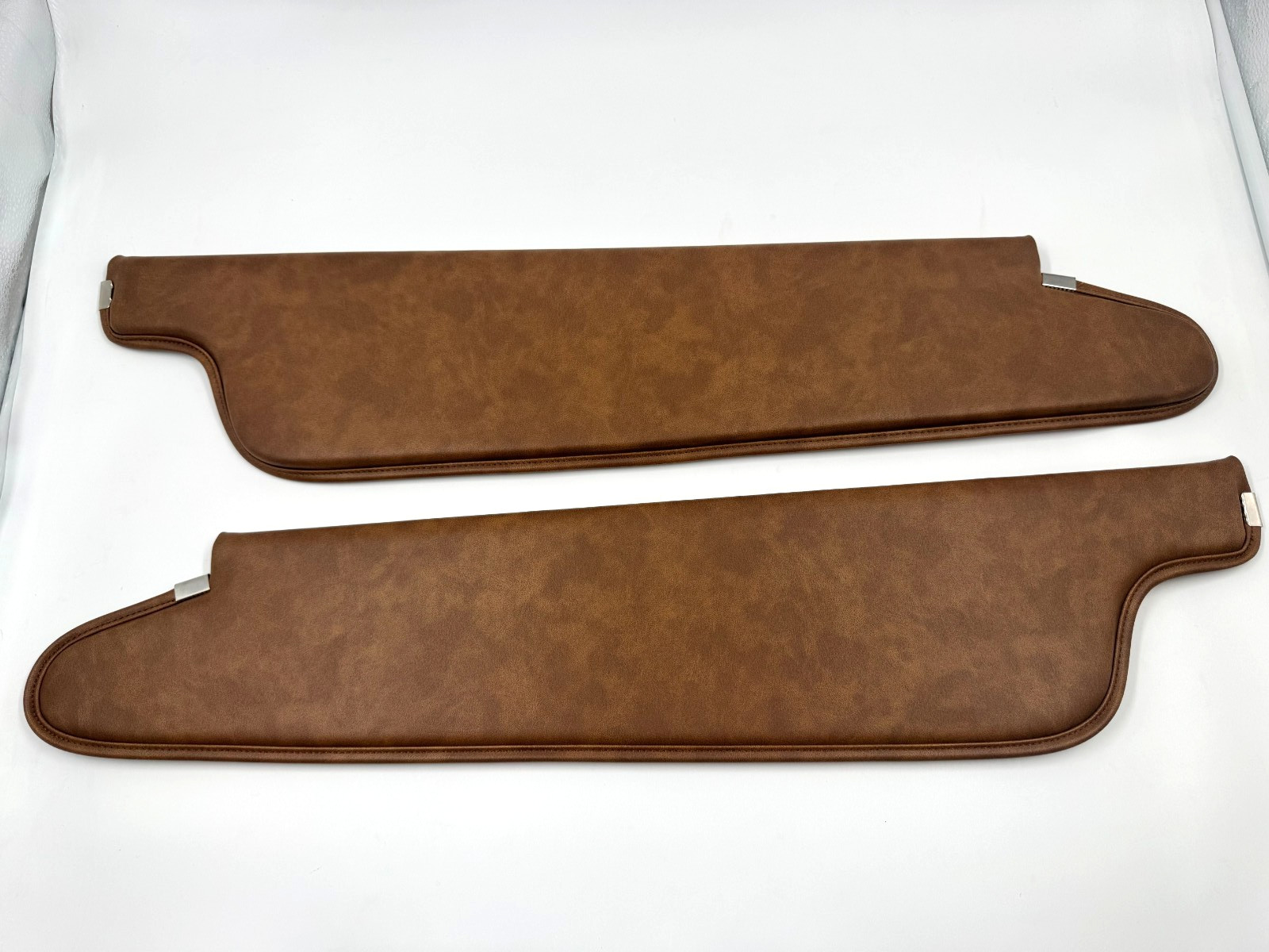 Saddle Brown TAN Sunvisor Set for Dodge B Series VAN B100 B200 B300