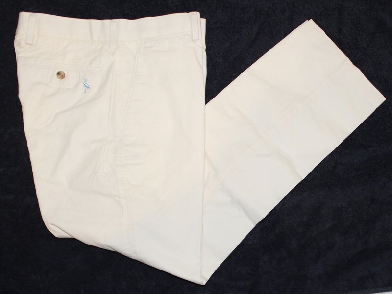 TailorByrd Mens Ivory Cream Flat-Front Golf Pants NWT $125 Size 30 x 30 | eBay