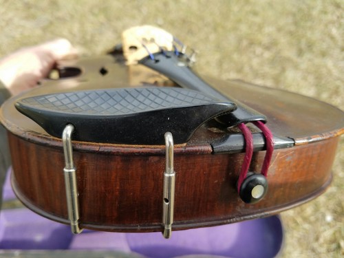 Original Fine 1870's 4/4 French Violin,bow,case.Label Charles Mezin,Paris