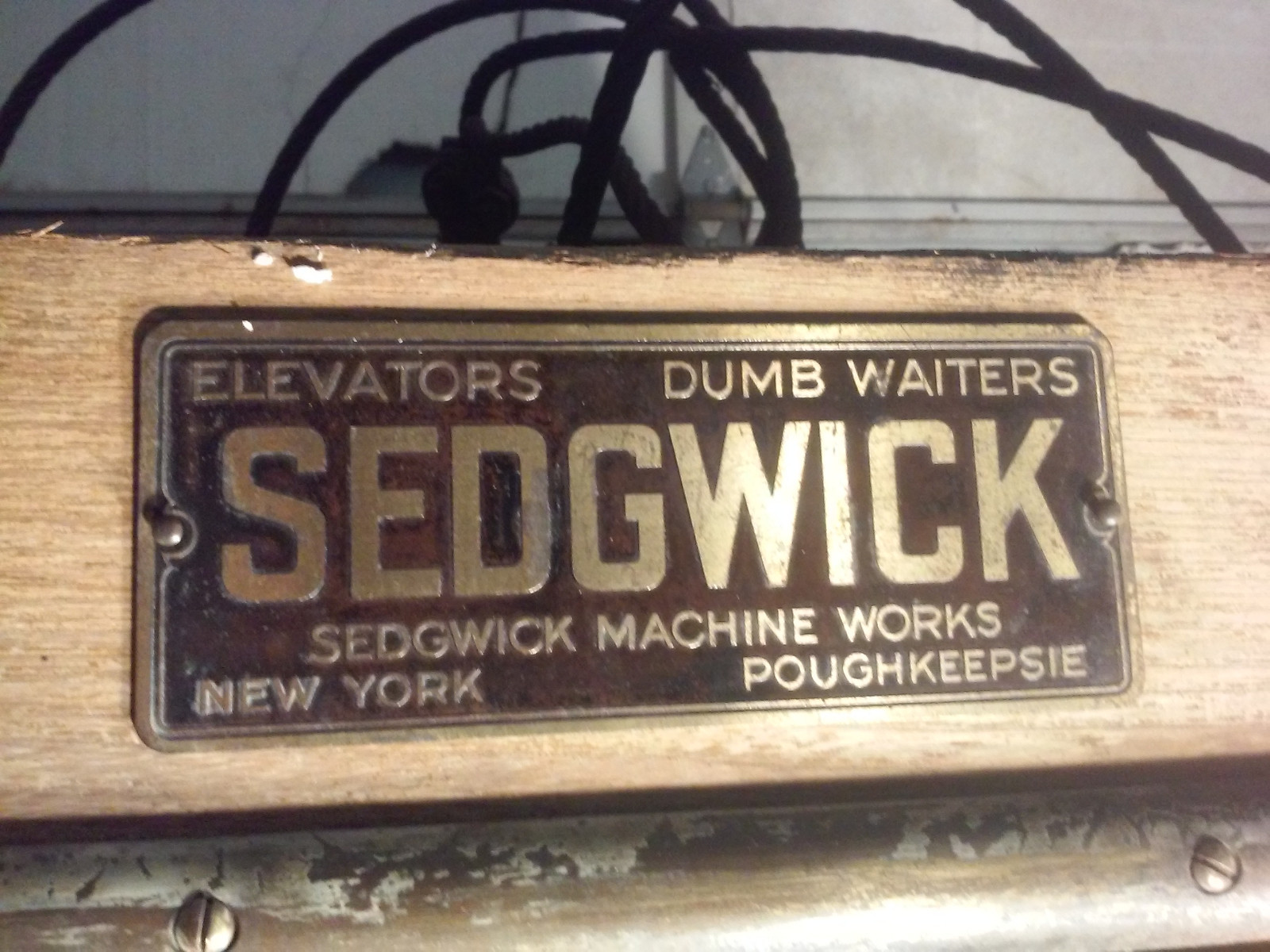 Amazing RARE Antique Sedgwick Personal Elevator, Full Setup, Hard to Find. WOW!