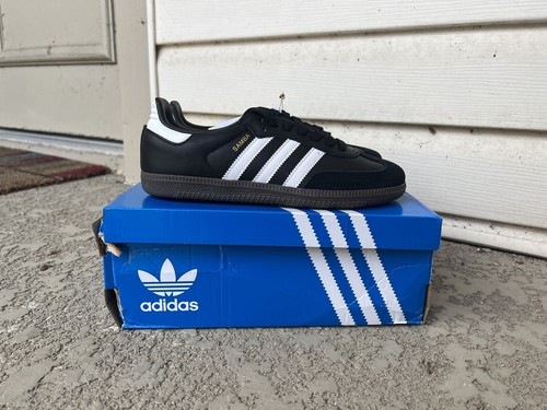 adidas Samba OG Black Gum B75807 Men's Size 7.5M / 8.5W | eBay