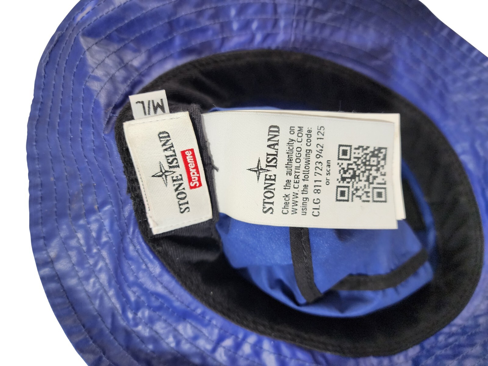 Stone Island X Supreme Bucket Hat Thermal Color Changing