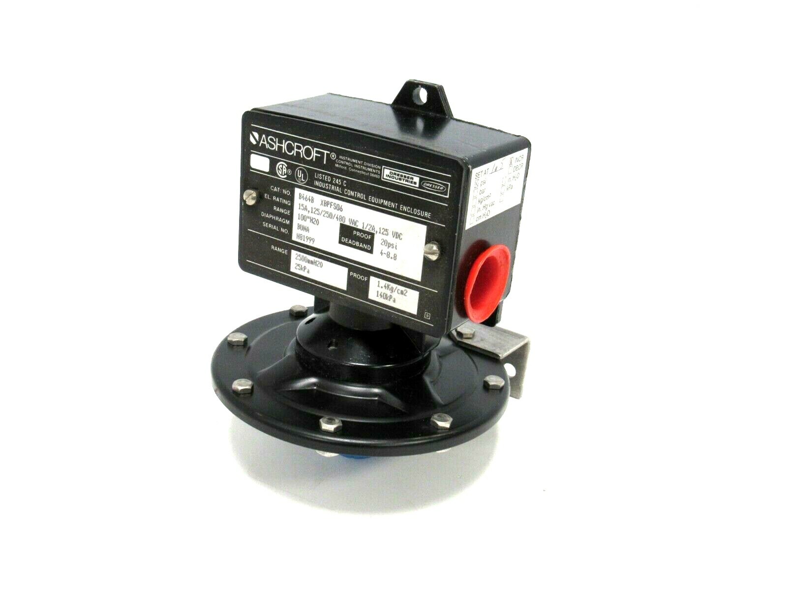 その他 A _A _030409 PBM PAI 853725 Boost Pressure Sensor - Black