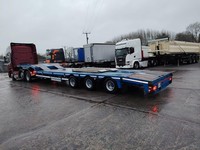 Nooteboom Low loader Step Frame Rear steer out Rig Out riggers Alloy Ramps 