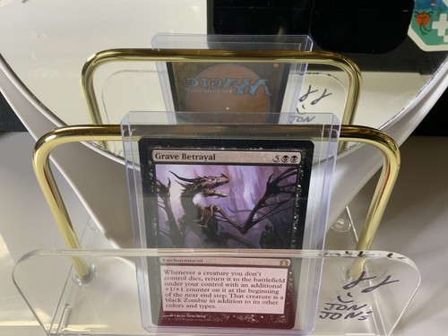 Grave Betrayal 1x FOIL RTR MTG Return to Ravnica Rare MINT black Grave Betrayal 1x FOIL RTR MTG Return to Ravnica Rare MINT black