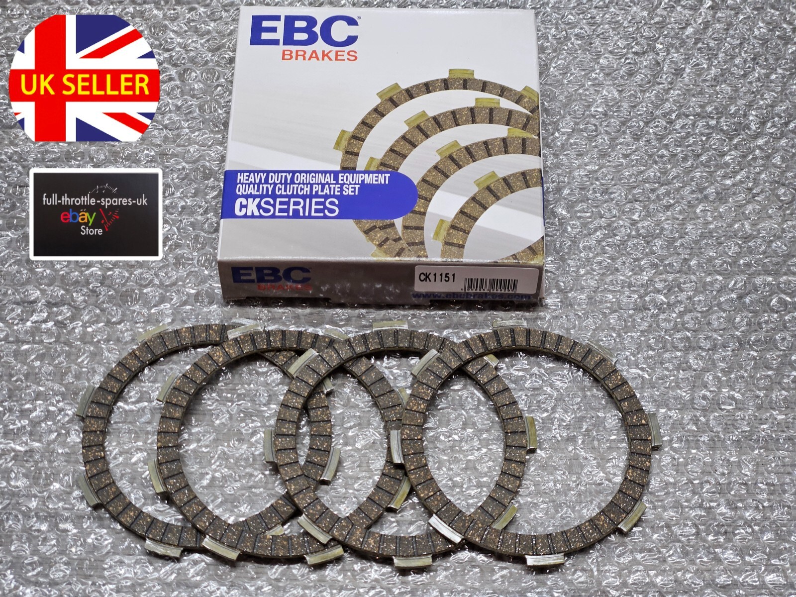 【バイイー】 fits: YAMAHA YBR 125 CUSTOM 2008-2016 NEW HEAVY DUTY EBC