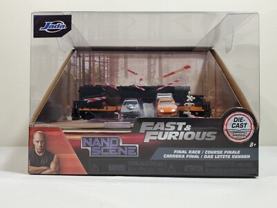 Jada Fast And Furious Nano Scene (Final Race)  1.65 Scale