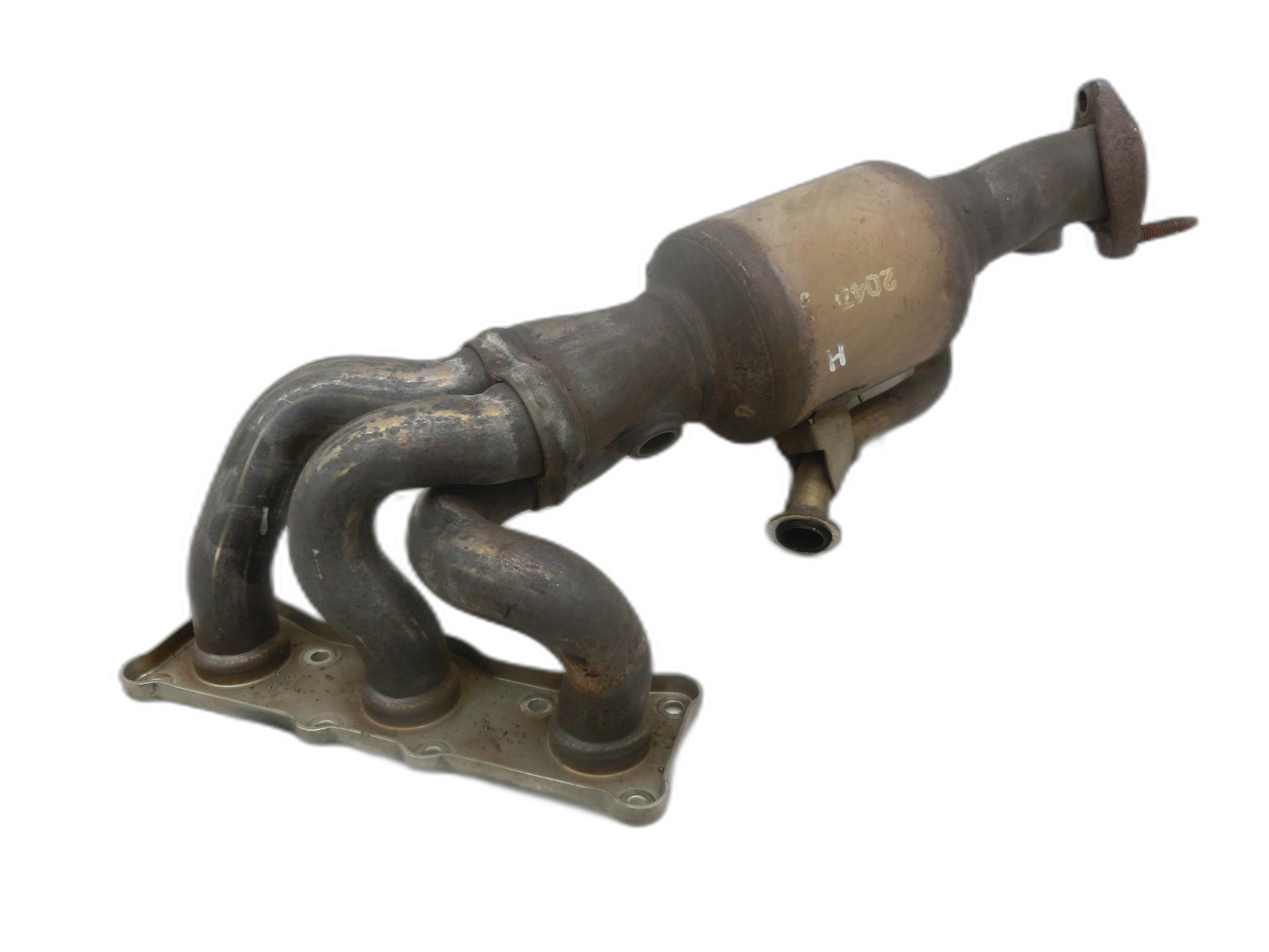 BMW E93 325i 07-10 3,0 160KW Katalysator Kat Vorkat mit Abgaskrümmer Hinten  - Bild 1