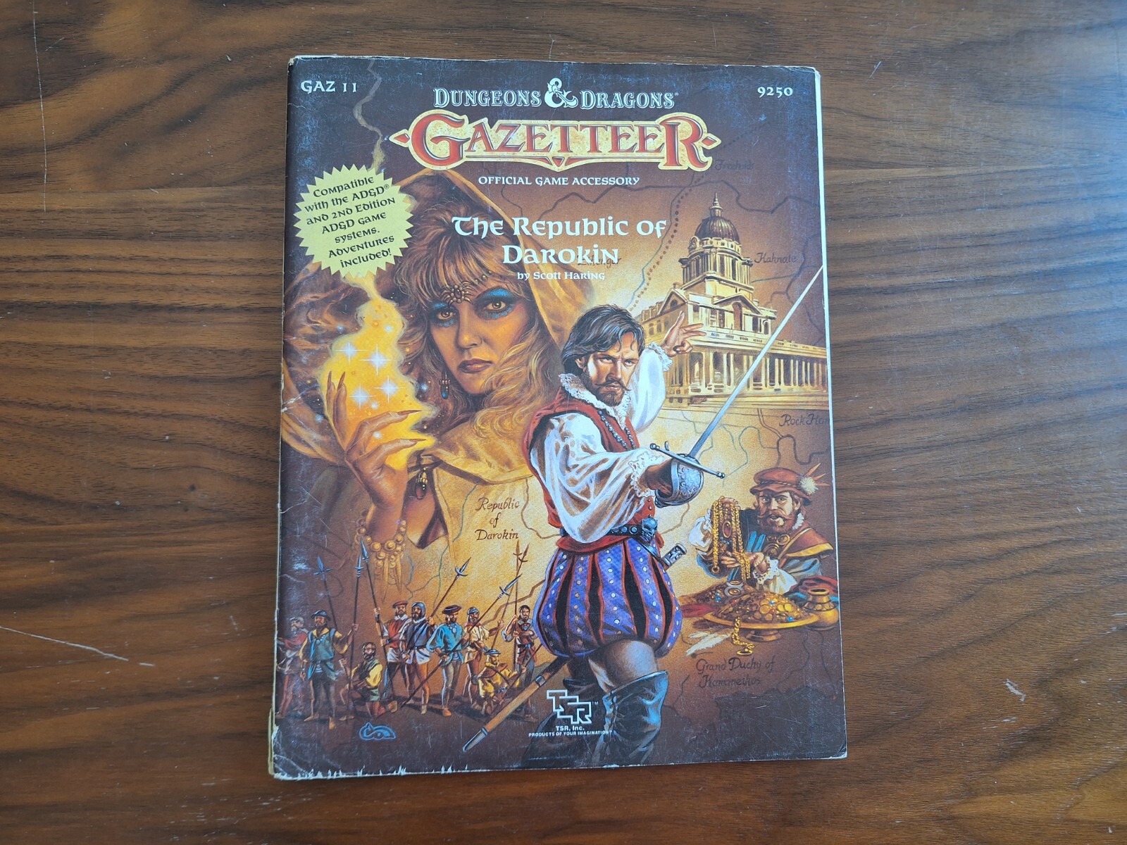TSR AD&D Dungeons & Dragons - Gazetteer The Republic Of