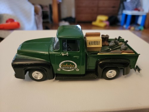 Rare Cabela's Ertl 1956 Ford F-100 Stepside Pickup Truck 1