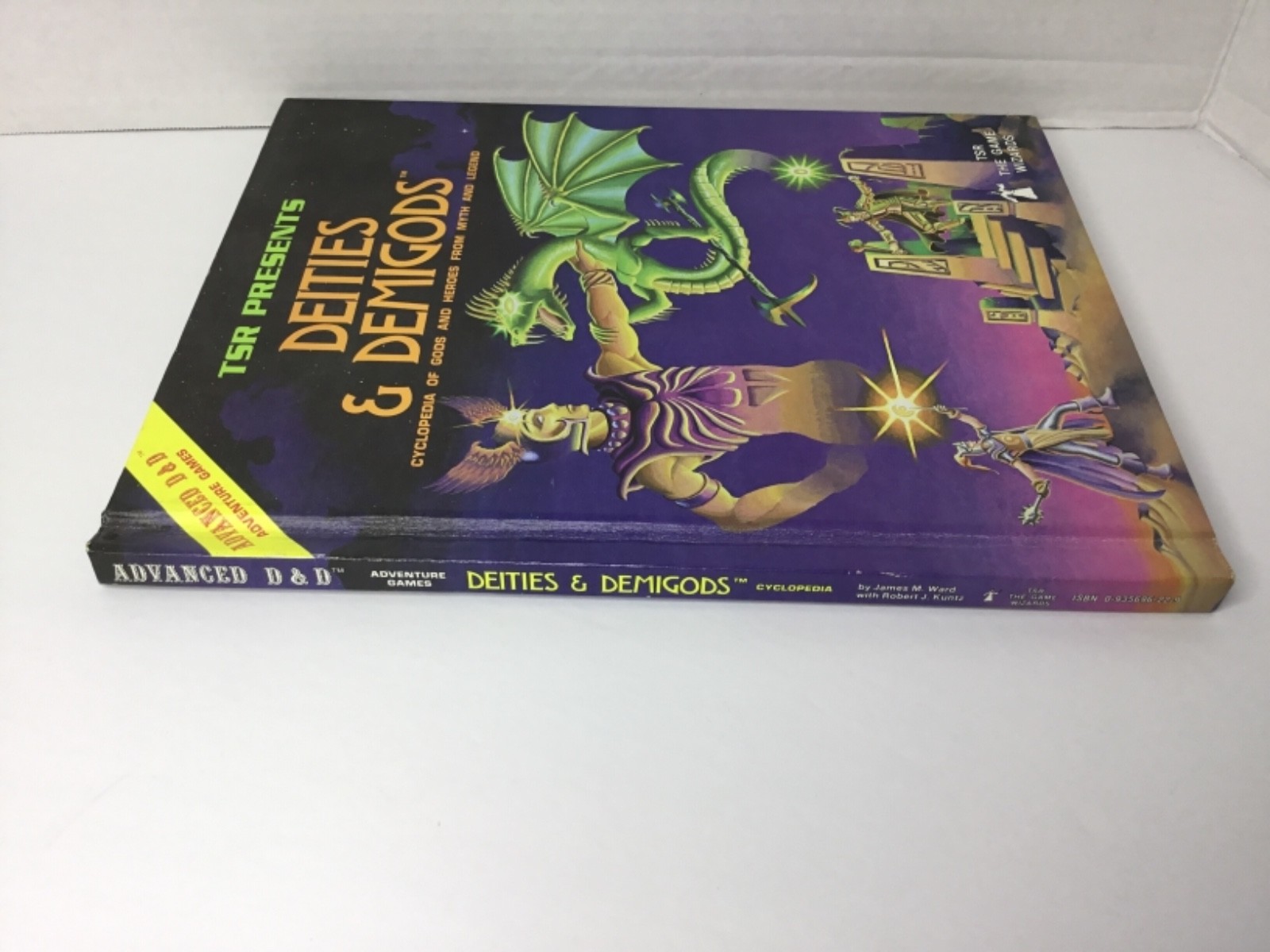 Advanced Dungeons and Dragons Deities Demigods 1980 TSR vintage game book A D&D