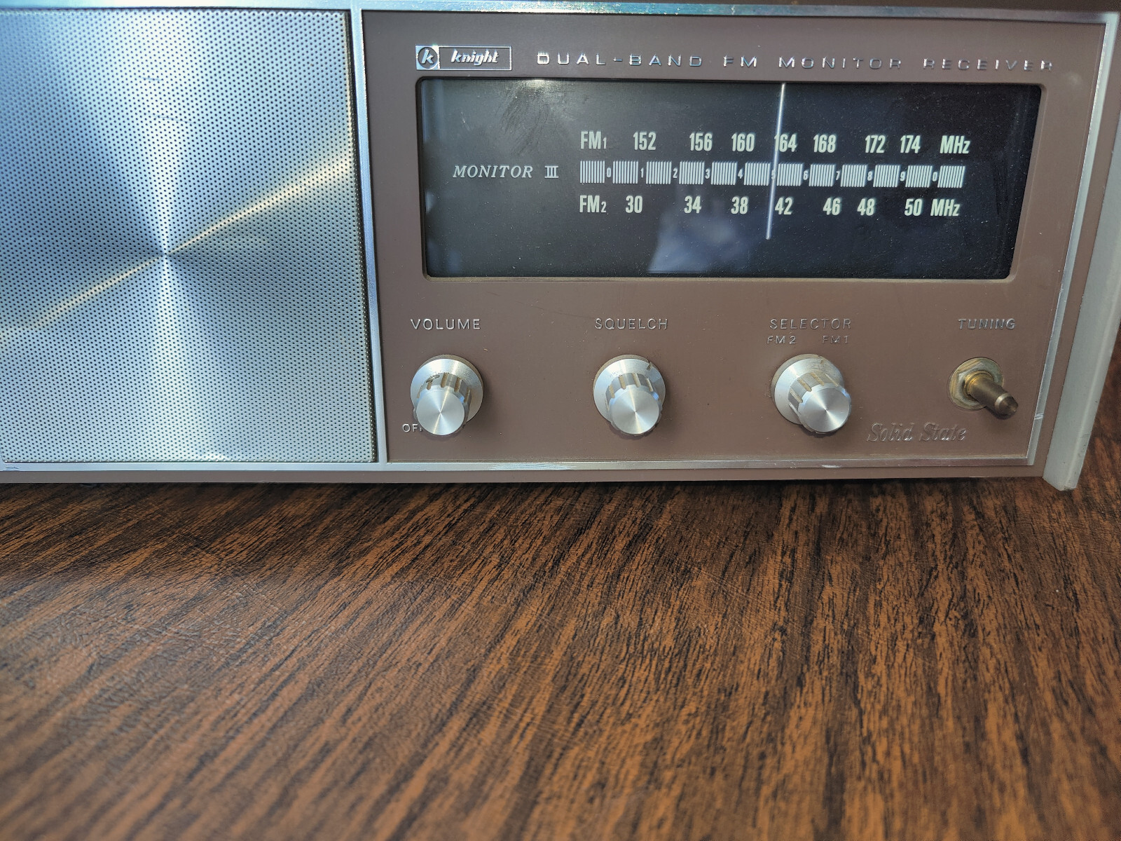 KNIGHT Dual Band FM1 FM2 Monitor Receiver Ham Radio Police Weather 912-006-T