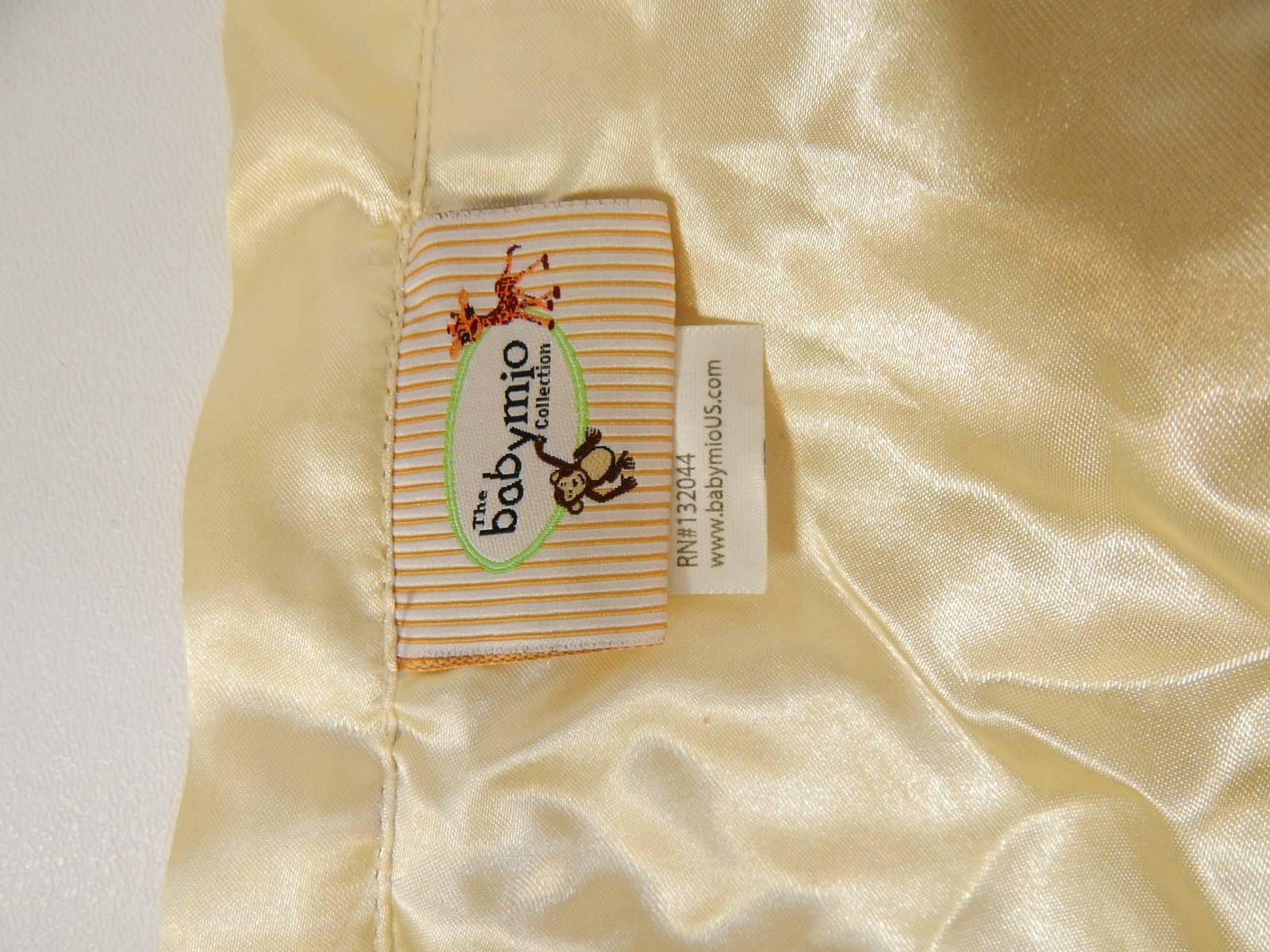 The Babymio Collection Baby Security Blanket Jax the Tiger BaBa Lovey Blanket