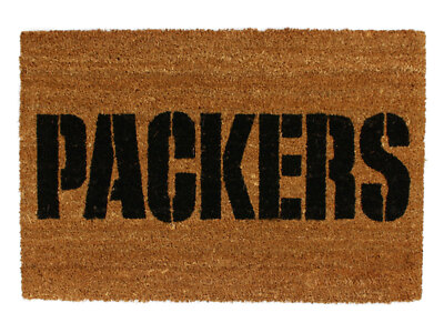 Флокированный дверной коврик Green Bay Packers