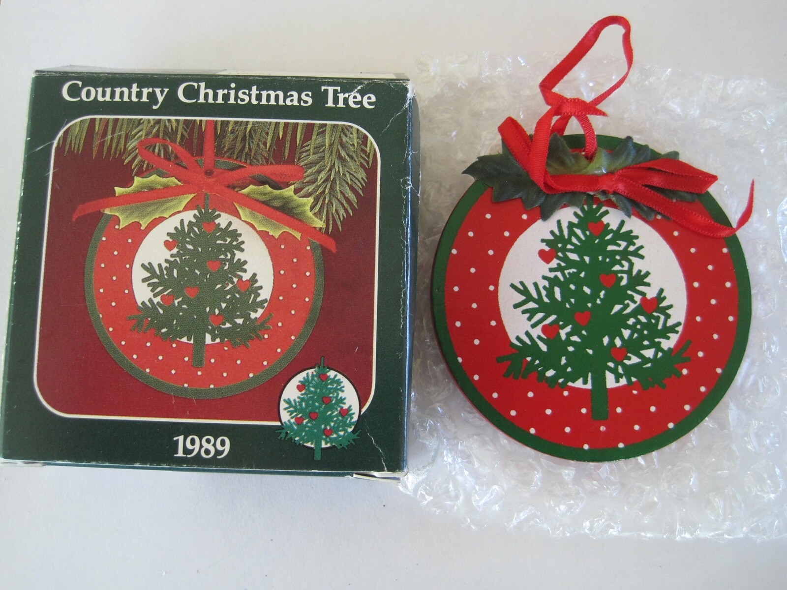 クリスマス AMERICAN COUNTRY CHRISTMAS American Country Christmas 1989 Hardcover Very Good VINTAGE