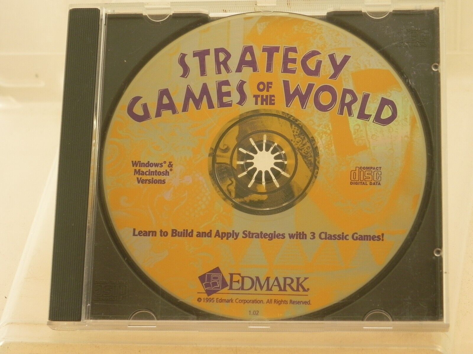 Strategy Games Of The World (CD Rom, 1995) Edmark Strategy Games Of The World (CD Rom, 1995) Edmark
