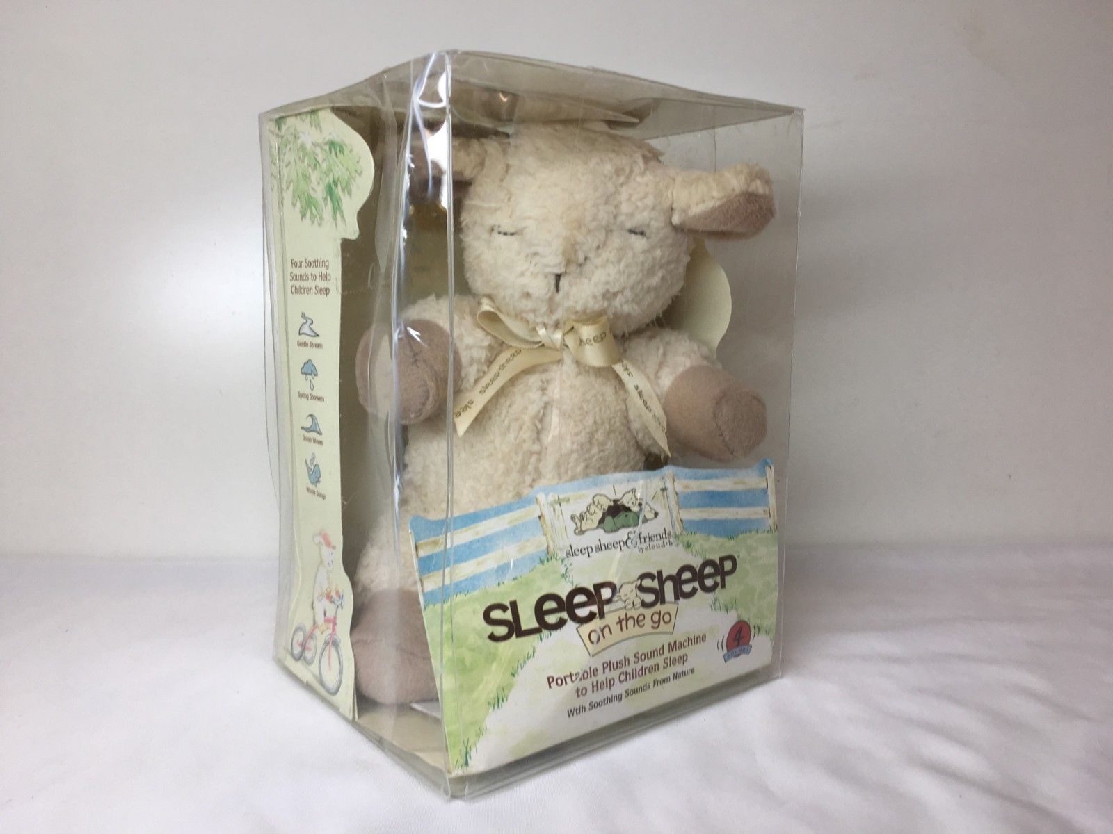 SLEEP SHEEP ON THE GO Cloud B with 4 Nature Sounds NEW IN BOX