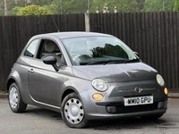 2010 Fiat 500 1.2 Pop Euro 5 (s/s) 3dr HATCHBACK Petrol Manual