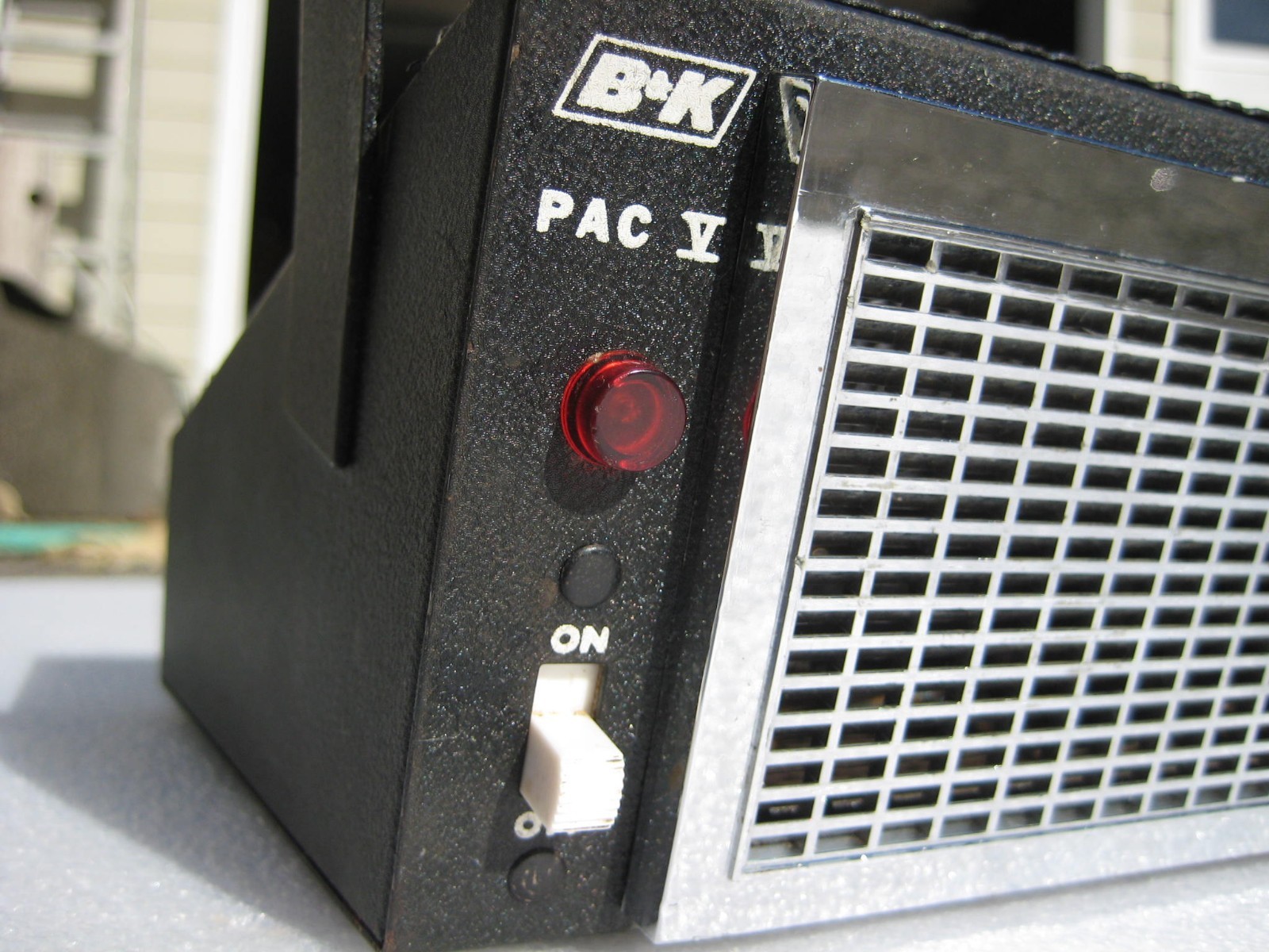 VINTAGE B&K   PAC V.   MOBILE EQUIPMENT  POWER SUPPLY.  CB, Shortwave, Marine.