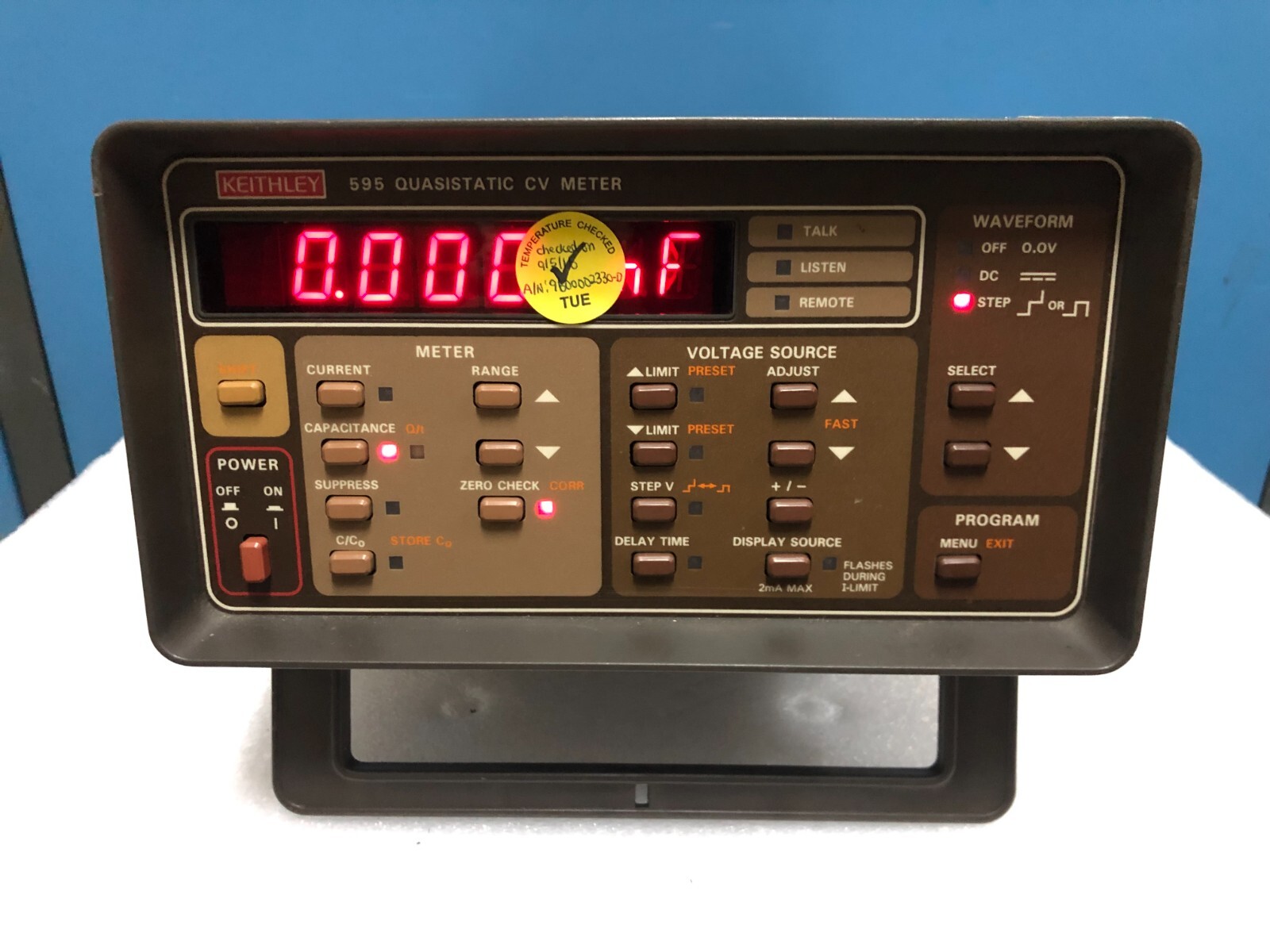 KEITHLEY ケースレー QUASISTATIC CV METER 595 $_57.JPG?set_id=880000500F
