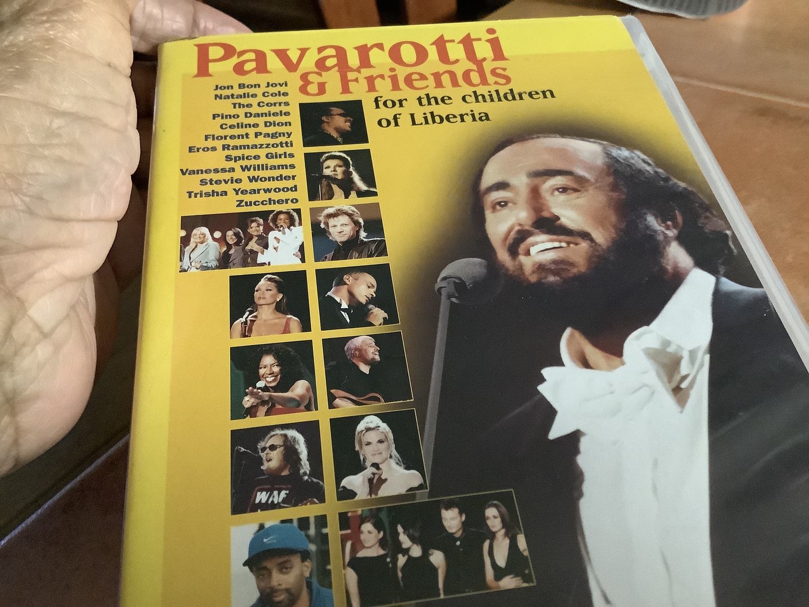 Pavarotti & Friends Lot Of 7 Collection DVDs 1994-2000, Like
