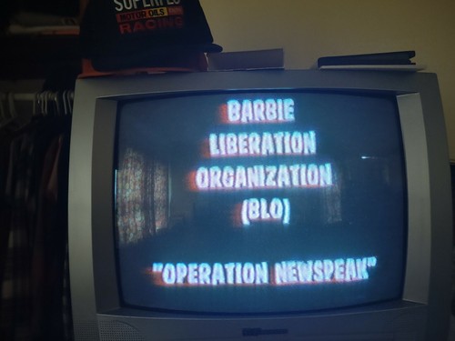 Vtg Barbie Liberation Organization * Sadie Benning * Fish Trap ~ VHS Copy READ!