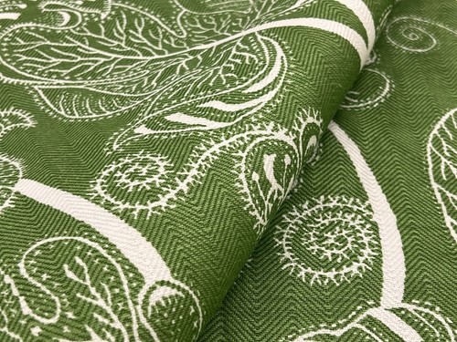 Brunschwig & Fils Oak Leaf Linen Print Fabric- Seven Oaks Leaf 0.60 yd 8014103.3