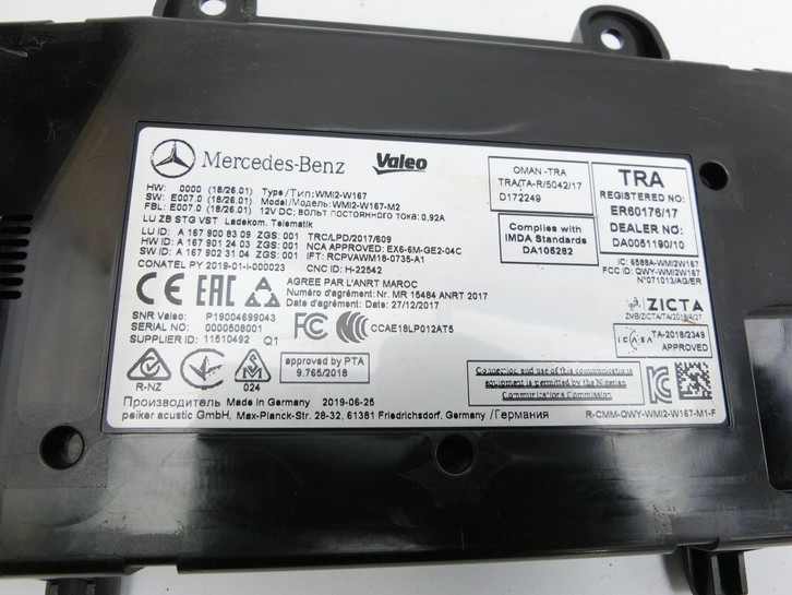 Mercedes W177 A200d 18-22 Steuergerät Telematik Kommunikationsmodul Mercedes W177 A200d 18-22 12.07.2019... Vorschau 2