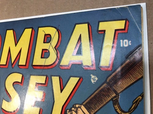 Combat Casey #14 (1954) 6.0+ W  Atlas Violent Precode R Q Sale Art!