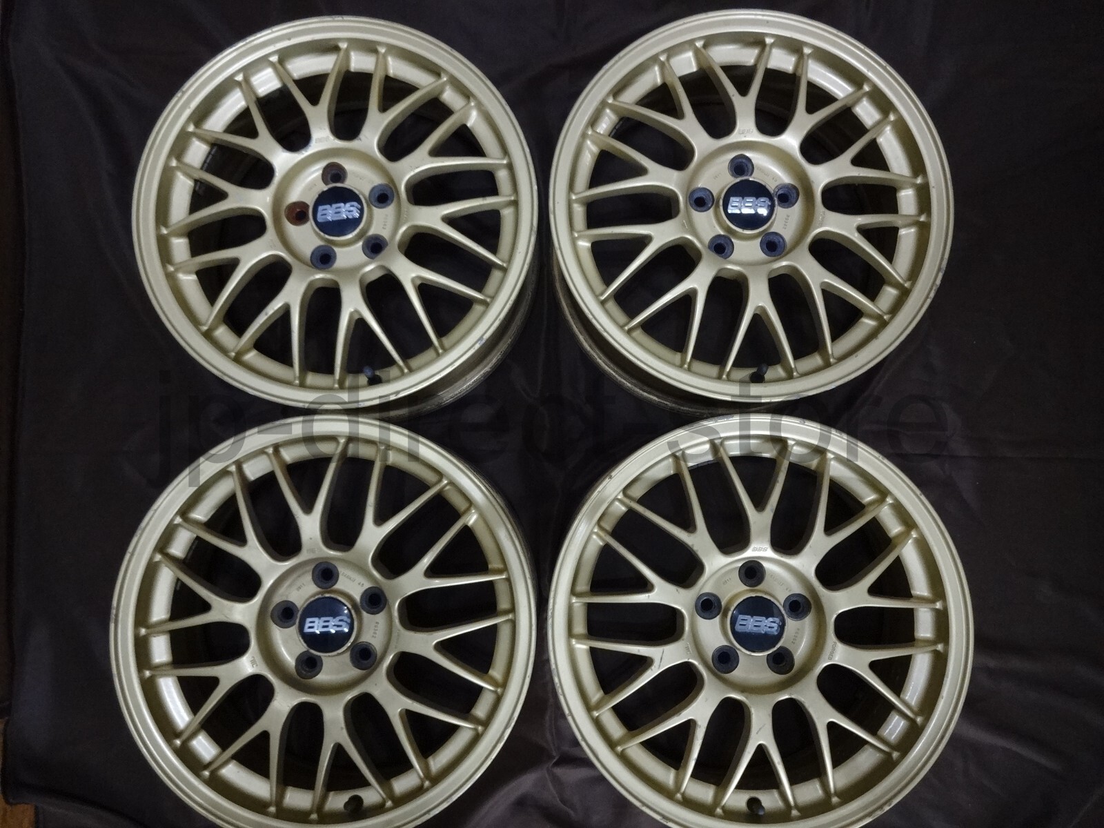 スバル純正OP BBS RG362 16インチ 16×6 1/2J J48 スバル純正 BBS