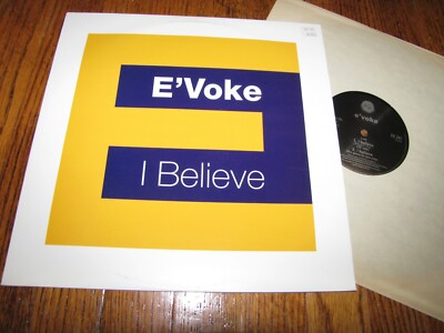E'VOKE - I BELIEVE - LONDON RECORDS 12