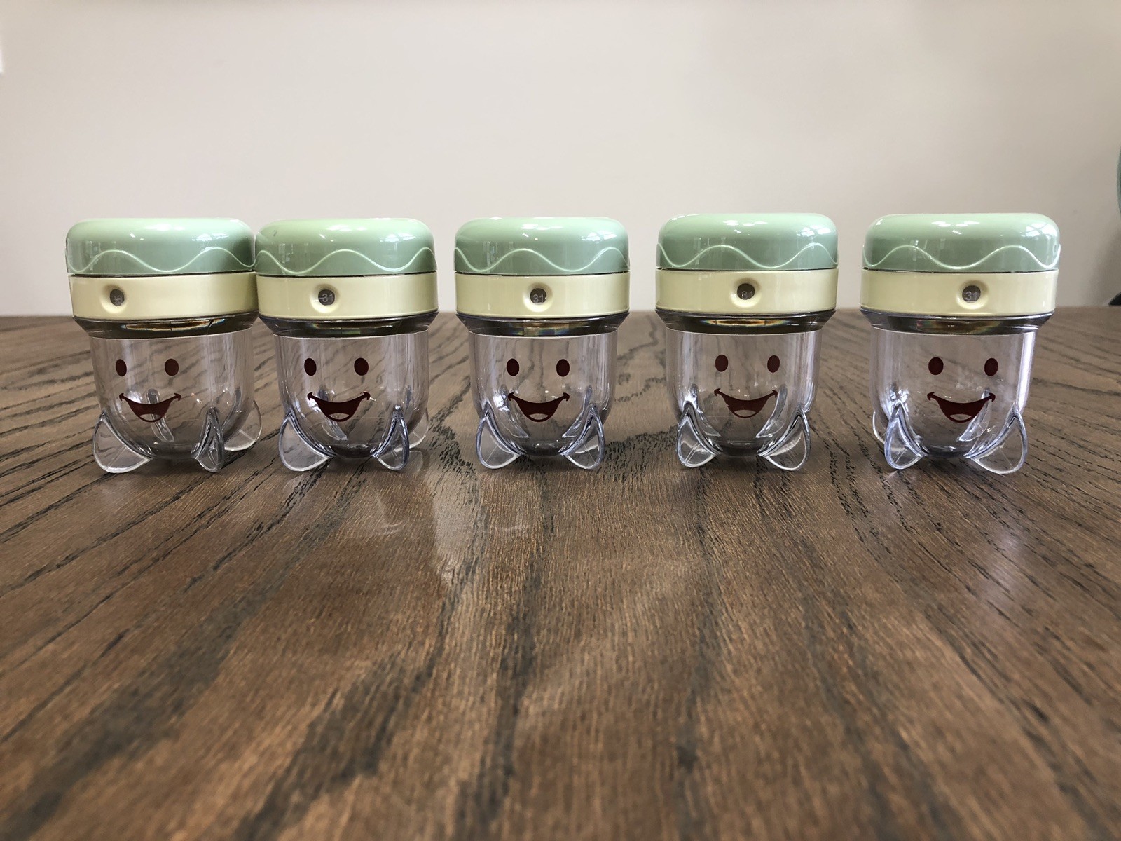 EUC 1 Baby Bullet Replacement Date Dial Food Storage Cup Container w/ Lid