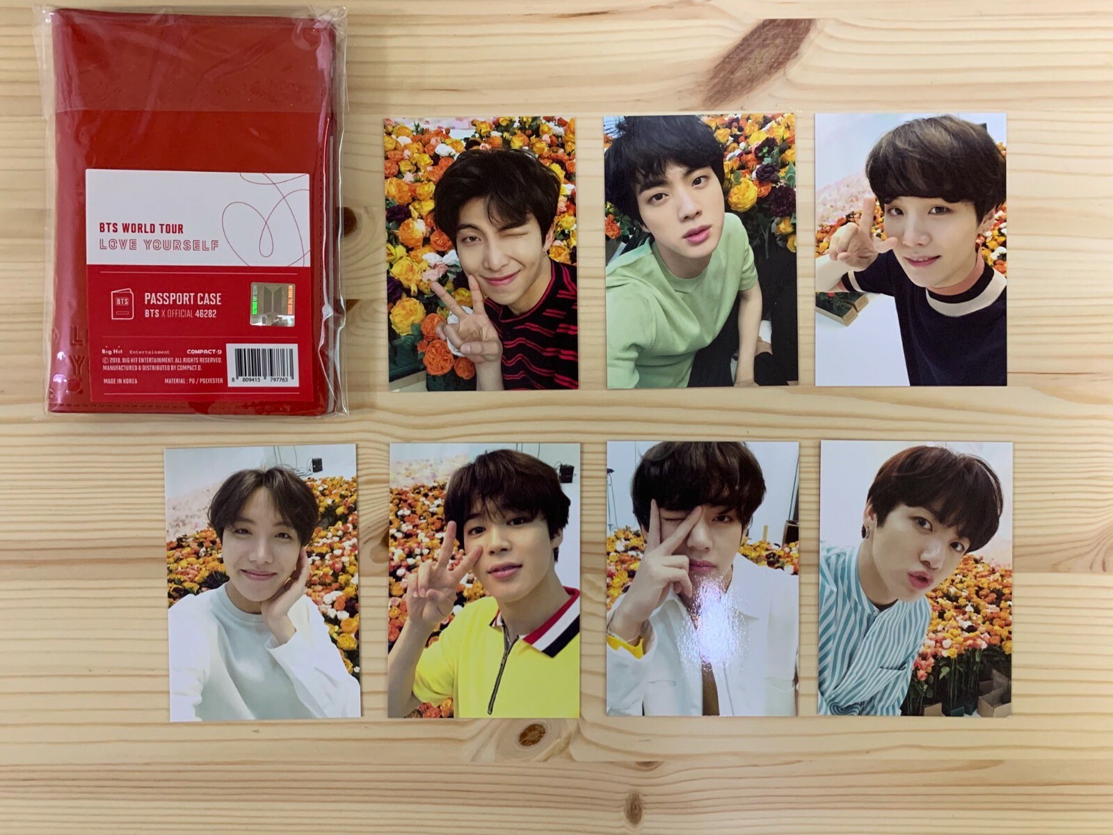 BTS Love yourself パスポート、トレカセット⁺おまけ BTS LOVE