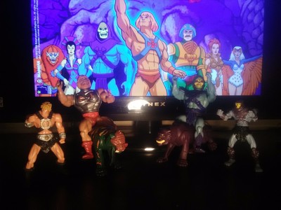 MOTU 1981 Skeletor 1983 HeMan 2002 McDonalds Heman Skeletor Unknown Battle Cats