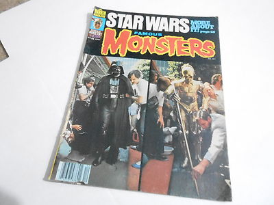 Famous Monsters マガジン STARWARS 139 FAMOUS MONSTERS vintage magazine STAR WARS - DARTH VADER