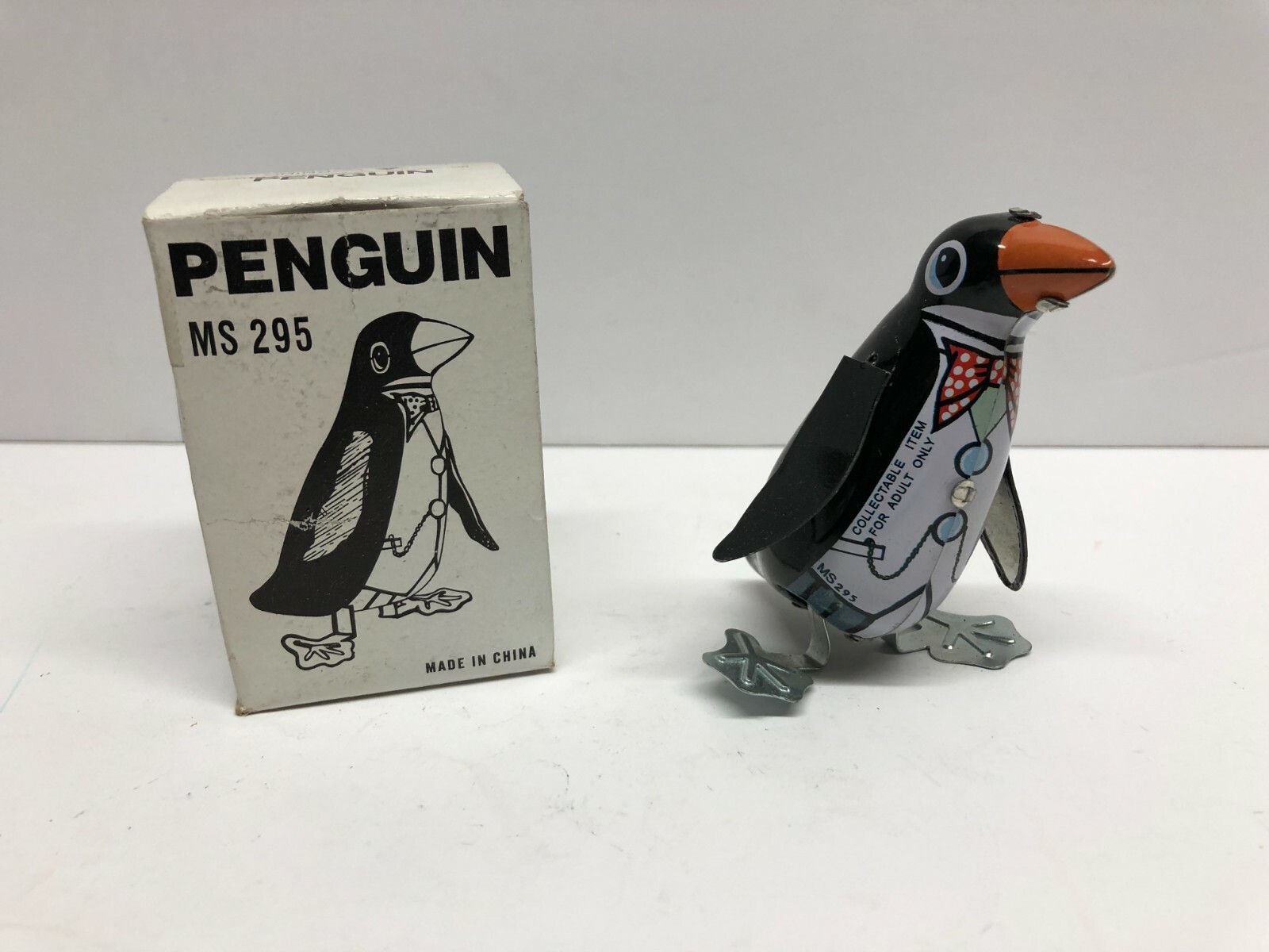 Penguin Tin Litho Wind Up Collectibe Toy MS 295 with Key | eBay Penguin Tin Litho Wind Up Collectibe Toy MS 295 with Key | eBay