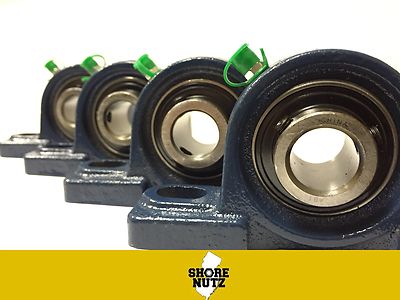 (4 PCS) 2'' Pillow Block Bearing, UCP210-32 '' REAL'' SOLID FOOT BASE!! NOT HOLLOW
